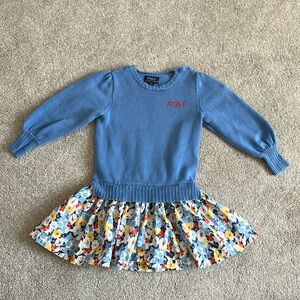 Polo spring sweater dress